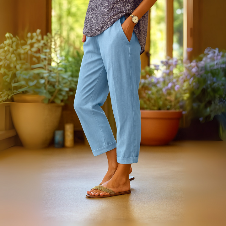 Barbara - Elegant Lightweight Trousers