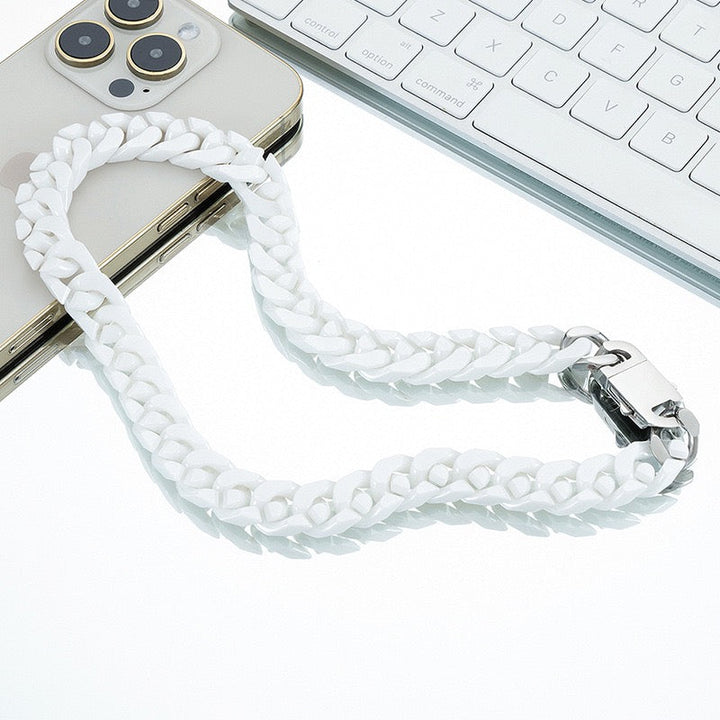 Chunky Cuban Ceramic Bracelet