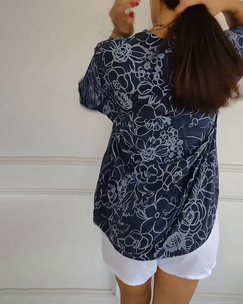 Cassie™ | Floral Print Blouse