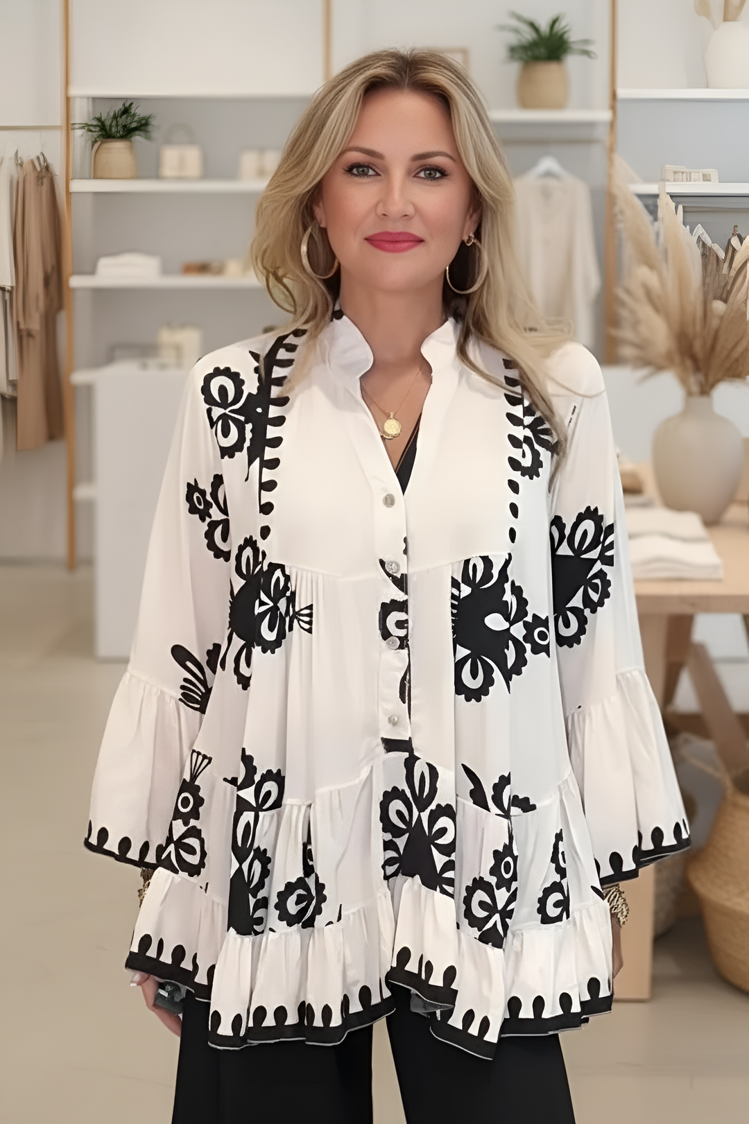 JORDANA - COASTAL BOHO TOP