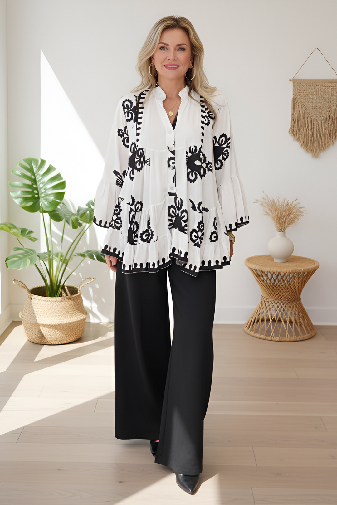 JORDANA - COASTAL BOHO TOP