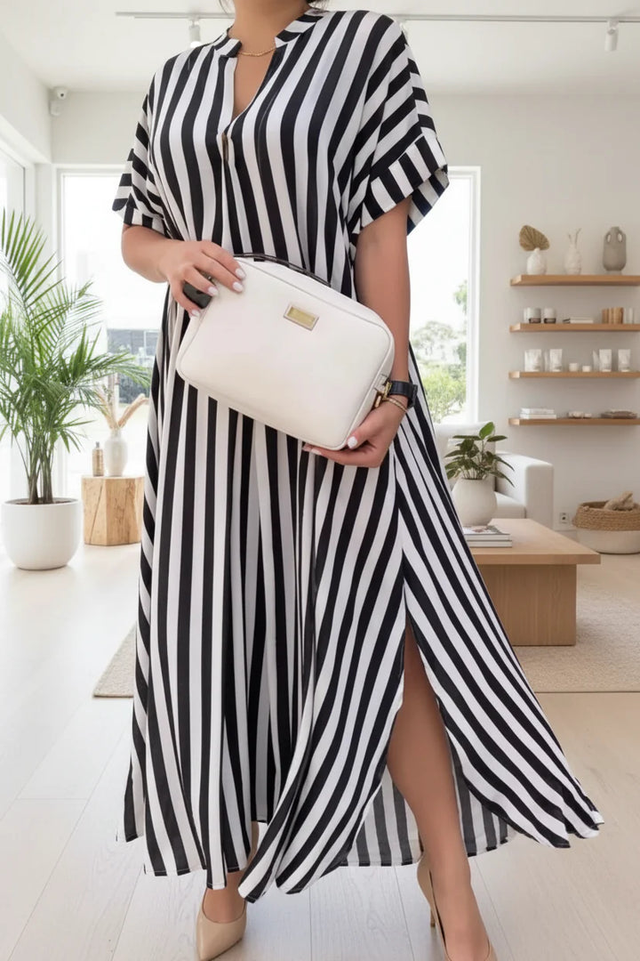 AMÉLIE – STRIPED MAXI DRESS