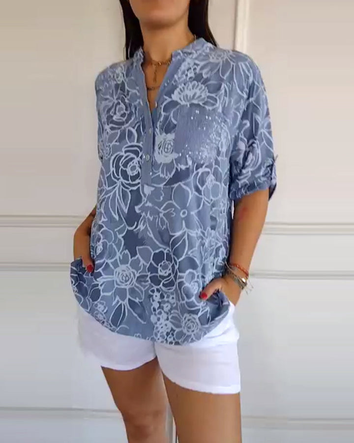 Cassie™ | Floral Print Blouse