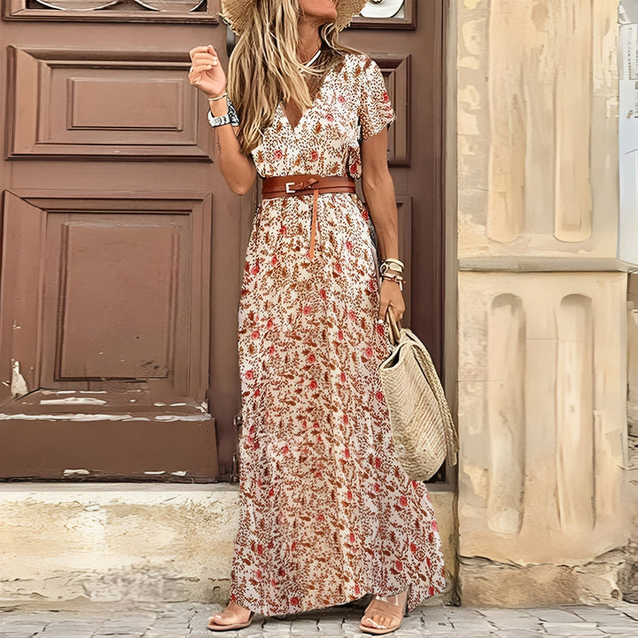 Martina | Elegant Bohemian Maxi Dress