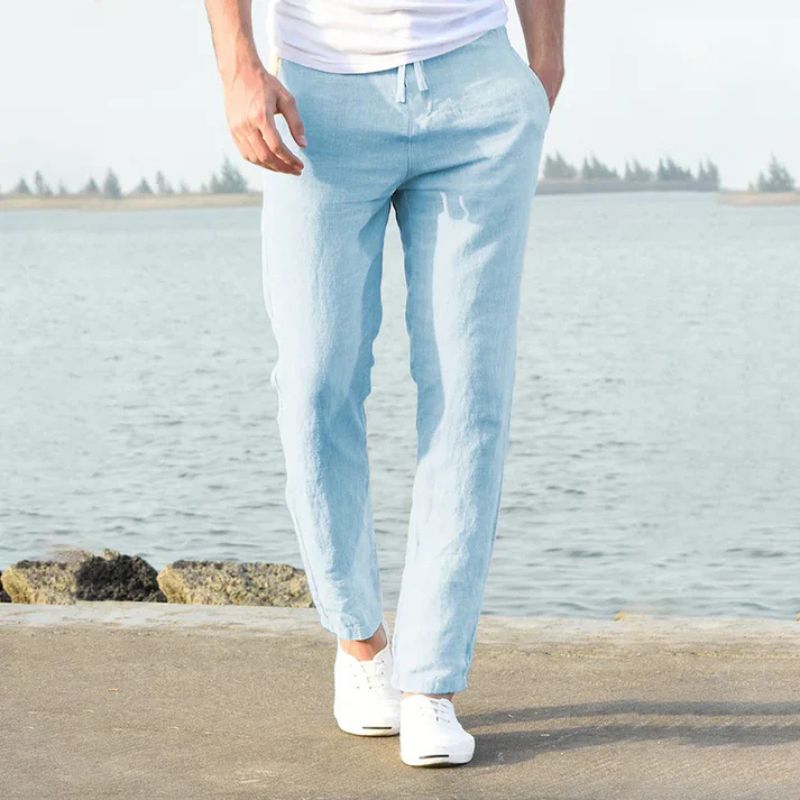 Christopher Casual Linen Pants