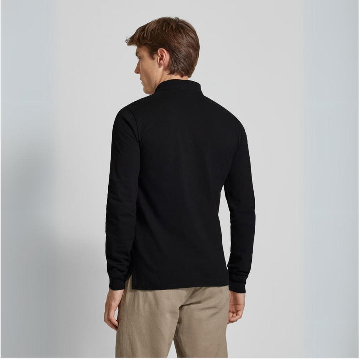 James Casual Long-Sleeve Polo