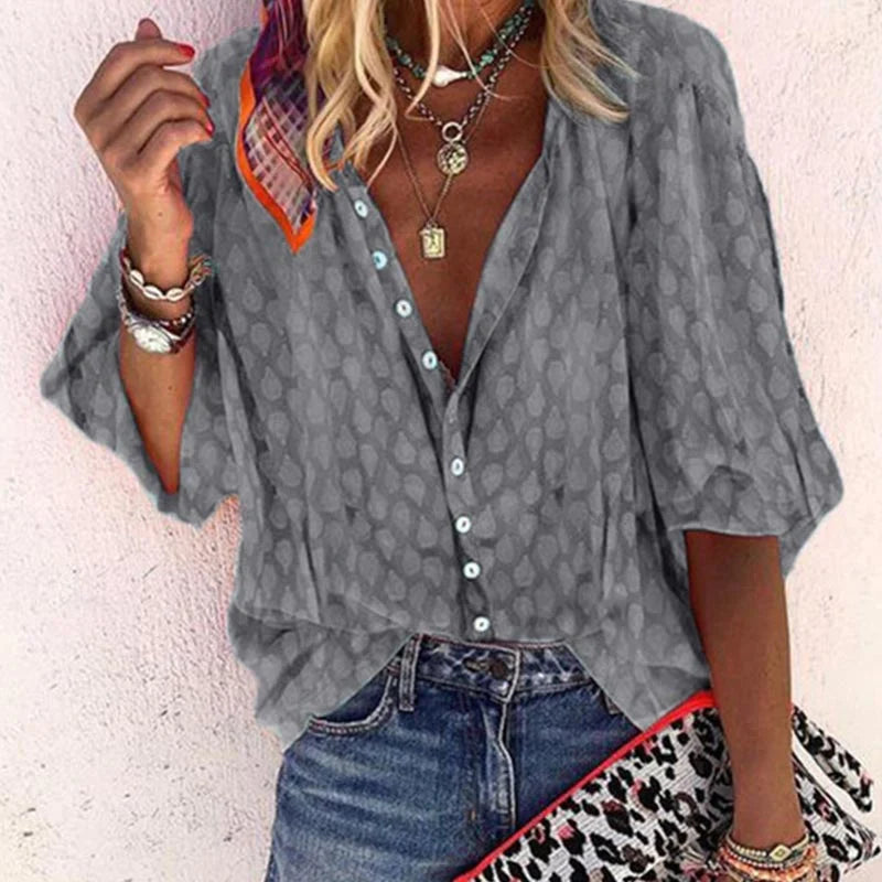 Hanna | Lightweight and Trendy Summer Blouse